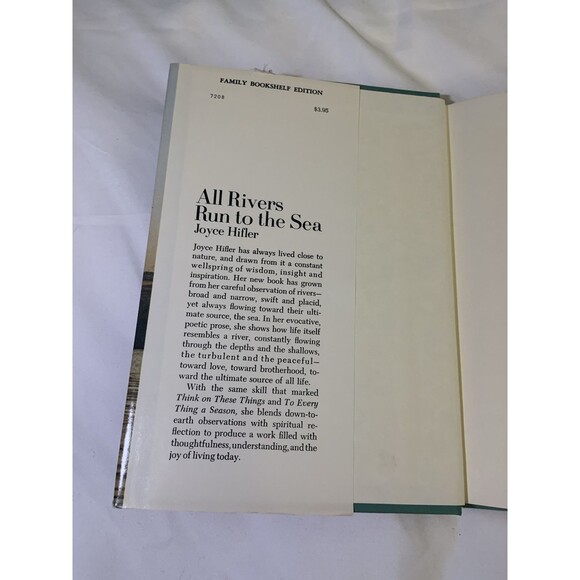All Rivers Run to the Sea by Joyce Hifler, 1st edition 1971 Hardcover - Picture 3 of 4
